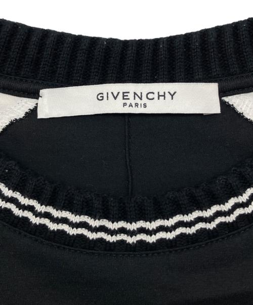 GIVENCHY（ジバンシィ）GIVENCHY (ジバンシィ) 半袖カットソー ブラック×ホワイト サイズ:XSの古着・服飾アイテム
