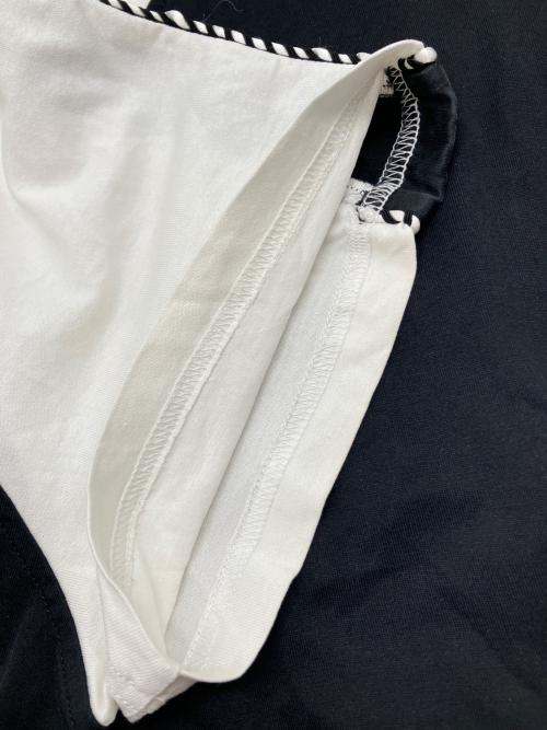 GIVENCHY（ジバンシィ）GIVENCHY (ジバンシィ) 半袖カットソー ブラック×ホワイト サイズ:XSの古着・服飾アイテム