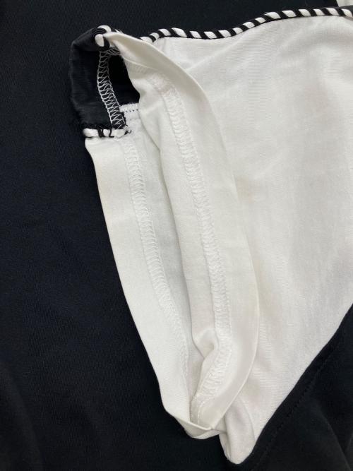 GIVENCHY（ジバンシィ）GIVENCHY (ジバンシィ) 半袖カットソー ブラック×ホワイト サイズ:XSの古着・服飾アイテム