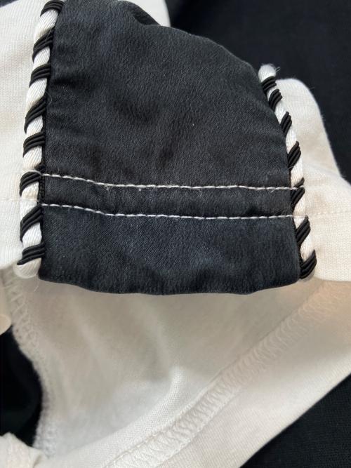 GIVENCHY（ジバンシィ）GIVENCHY (ジバンシィ) 半袖カットソー ブラック×ホワイト サイズ:XSの古着・服飾アイテム