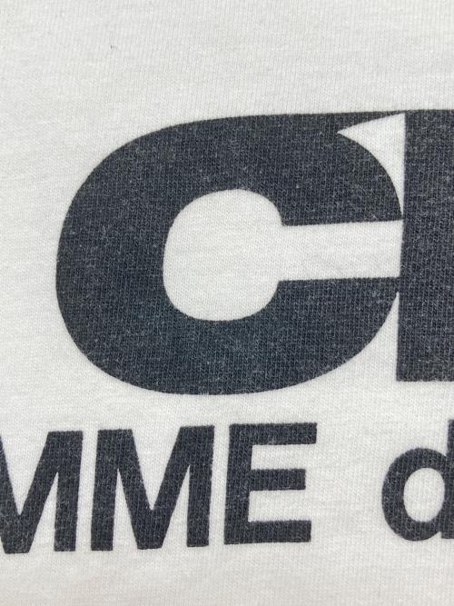 CDG（シーディージー）CDG (シーディージー) 半袖カットソー ホワイト サイズ:Sの古着・服飾アイテム