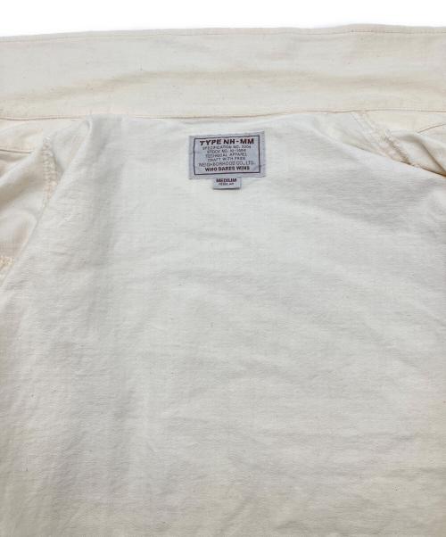 NEIGHBORHOOD（ネイバーフッド）NEIGHBORHOOD (ネイバーフッド) MIL-UTILITY/C-SHIRT.LS ホワイト サイズ:Ｍの古着・服飾アイテム
