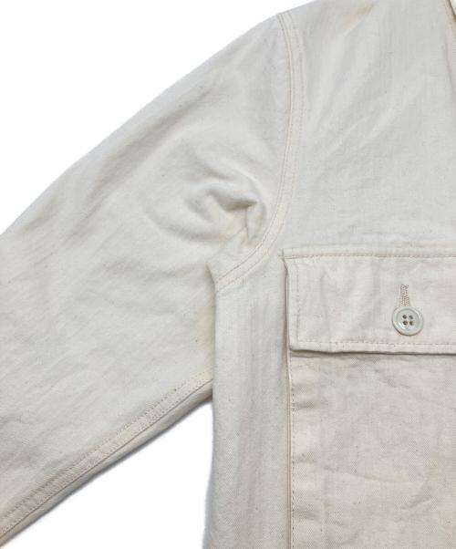 NEIGHBORHOOD（ネイバーフッド）NEIGHBORHOOD (ネイバーフッド) MIL-UTILITY/C-SHIRT.LS ホワイト サイズ:Ｍの古着・服飾アイテム