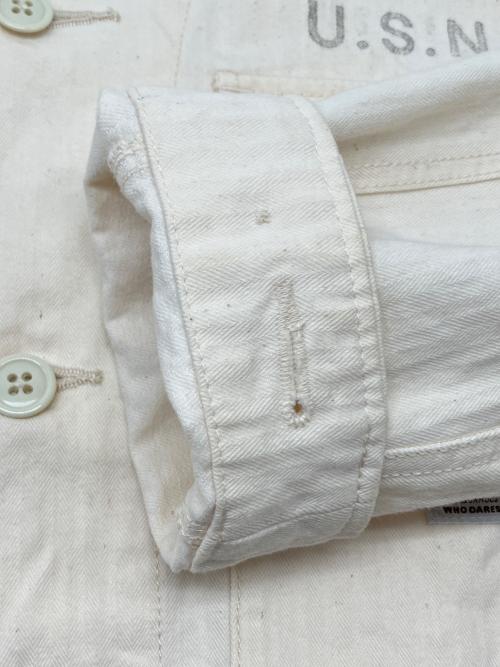 NEIGHBORHOOD（ネイバーフッド）NEIGHBORHOOD (ネイバーフッド) MIL-UTILITY/C-SHIRT.LS ホワイト サイズ:Ｍの古着・服飾アイテム