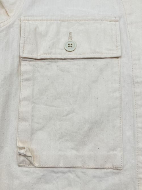 NEIGHBORHOOD（ネイバーフッド）NEIGHBORHOOD (ネイバーフッド) MIL-UTILITY/C-SHIRT.LS ホワイト サイズ:Ｍの古着・服飾アイテム