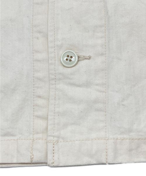 NEIGHBORHOOD（ネイバーフッド）NEIGHBORHOOD (ネイバーフッド) MIL-UTILITY/C-SHIRT.LS ホワイト サイズ:Ｍの古着・服飾アイテム