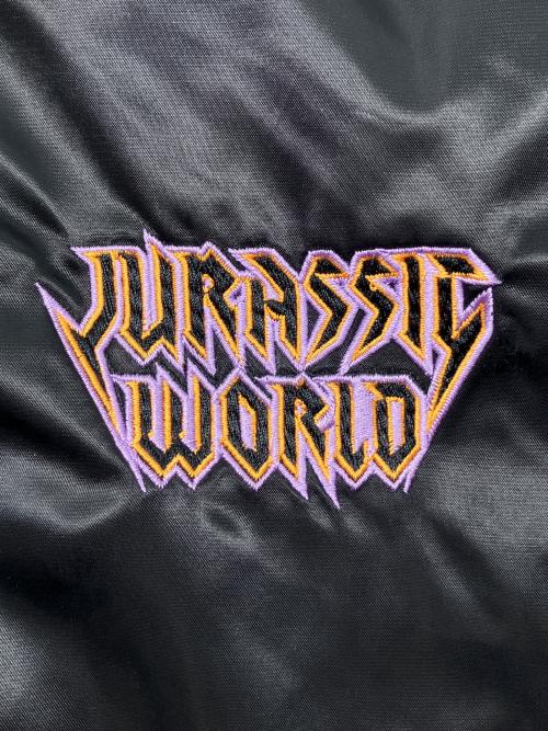 UNIVERSAL STUDIOS JAPAN（ユニバーサルスタジオジャパン）UNIVERSAL STUDIOS JAPAN (ユニバーサルスタジオジャパン) スカジャン グリーン×ブラック サイズ:Lの古着・服飾アイテム