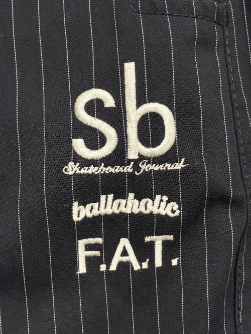 FAT（エフエーティー）FAT (エフエーティー) SB (エスビー) ballaholic (ボーラホリック) イージーパンツ ブラック サイズ:SKINNYの古着・服飾アイテム