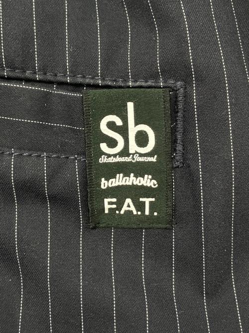 FAT（エフエーティー）FAT (エフエーティー) SB (エスビー) ballaholic (ボーラホリック) イージーパンツ ブラック サイズ:SKINNYの古着・服飾アイテム