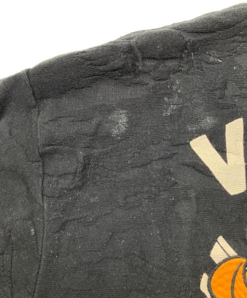 VANSON（バンソン）VANSON (バンソン) LOONEY TUNES (ルーニーチューンズ) 長袖カットソー　刺繍 ブラック サイズ:XLの古着・服飾アイテム