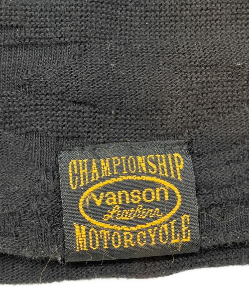 VANSON（バンソン）VANSON (バンソン) LOONEY TUNES (ルーニーチューンズ) 長袖カットソー　刺繍 ブラック サイズ:XLの古着・服飾アイテム