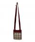 BURBERRY (バーバリー) ショルダーバッグ レッド×ベージュ：30000円
