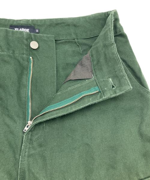 X-LARGE（エクストララージ）X-LARGE (エクストララージ) カーゴパンツ グリーン サイズ:32の古着・服飾アイテム
