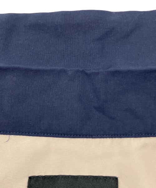 Schott（ショット）Schott (ショット) 半袖シャツ ネイビー×グレー サイズ:Lの古着・服飾アイテム