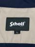 中古・古着 Schott (ショット) 半袖シャツ ネイビー×グレー サイズ:L：6000円