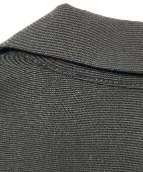HOUSTON（ヒューストン）HOUSTON (ヒューストン) ボーリングシャツ ブラック サイズ:Ｍの古着・服飾アイテム
