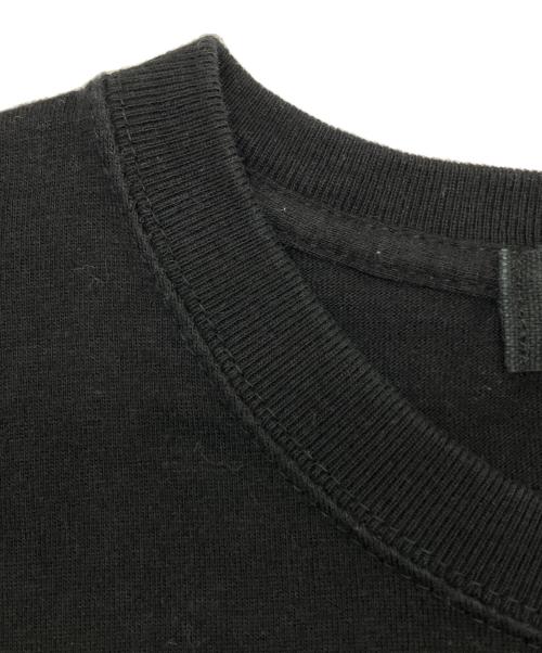 GROUND Y（グラウンドワイ）GROUND Y (グラウンドワイ) 長袖カットソー ブラック×ホワイト サイズ:3の古着・服飾アイテム