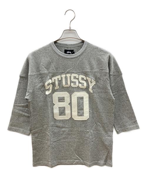 stussy（ステューシー）stussy (ステューシー) 長袖カットソー グレー サイズ:Sの古着・服飾アイテム