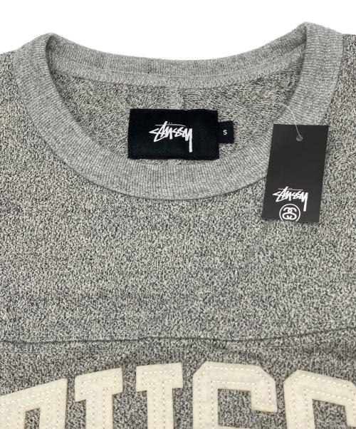 stussy（ステューシー）stussy (ステューシー) 長袖カットソー グレー サイズ:Sの古着・服飾アイテム