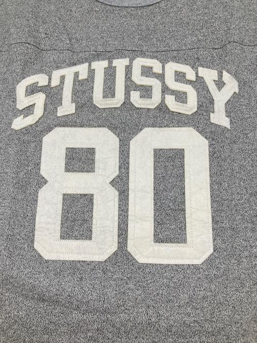 stussy（ステューシー）stussy (ステューシー) 長袖カットソー グレー サイズ:Sの古着・服飾アイテム