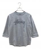 stussyステューシー）の古着「長袖カットソー」｜スカイブルー