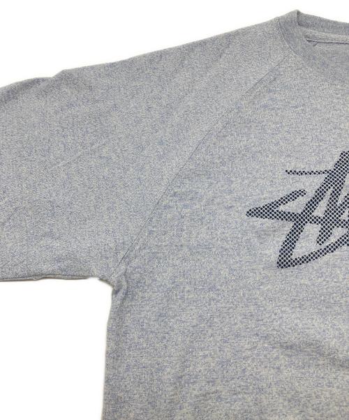 stussy（ステューシー）stussy (ステューシー) 長袖カットソー スカイブルー サイズ:Ｍの古着・服飾アイテム
