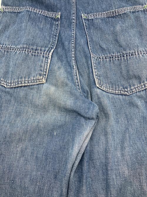 madewell（メイドウェル）madewell (メイドウェル) 60sデニムオーバーオール　古着 インディゴ サイズ:W32×L30の古着・服飾アイテム