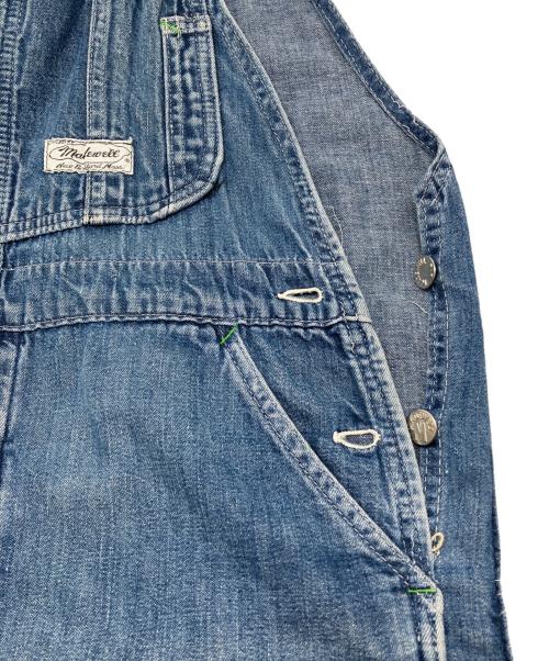 madewell（メイドウェル）madewell (メイドウェル) 60sデニムオーバーオール　古着 インディゴ サイズ:W32×L30の古着・服飾アイテム