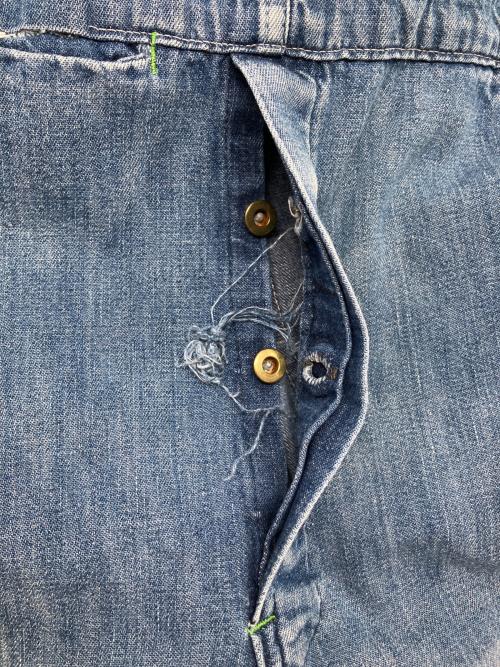 madewell（メイドウェル）madewell (メイドウェル) 60sデニムオーバーオール　古着 インディゴ サイズ:W32×L30の古着・服飾アイテム