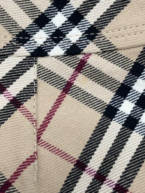 BURBERRY BLUE LABEL（バーバリー ブルー レーベル）BURBERRY BLUE LABEL (バーバリー ブルー レーベル) スカート　ノバチェック　Y2K ベージュ サイズ:38の古着・服飾アイテム
