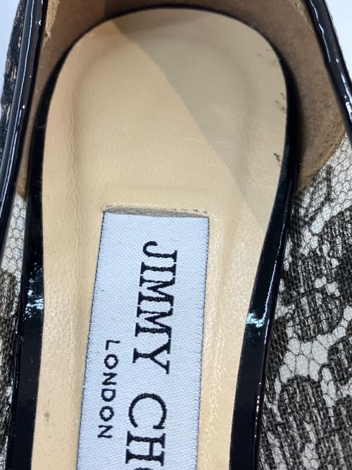 JIMMY CHOO（ジミーチュウ）JIMMY CHOO (ジミーチュウ) 	ROMY 60 ブラウン×ブラック サイズ:SIZE35の古着・服飾アイテム