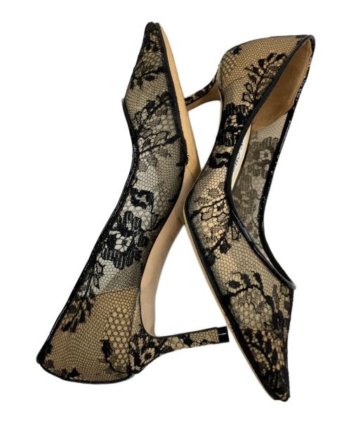 JIMMY CHOO（ジミーチュウ）JIMMY CHOO (ジミーチュウ) 	ROMY 60 ブラウン×ブラック サイズ:SIZE35の古着・服飾アイテム