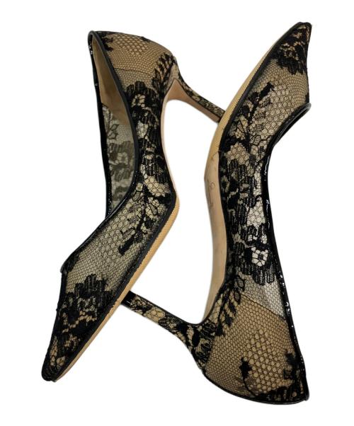 JIMMY CHOO（ジミーチュウ）JIMMY CHOO (ジミーチュウ) 	ROMY 60 ブラウン×ブラック サイズ:SIZE35の古着・服飾アイテム