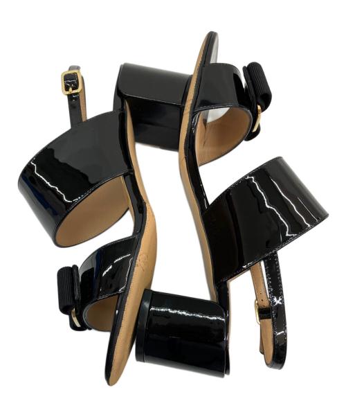 Salvatore Ferragamo（サルヴァトーレ フェラガモ）Salvatore Ferragamo (サルヴァトーレ フェラガモ) サンダル ブラック サイズ:5Dの古着・服飾アイテム