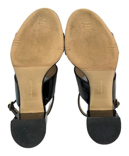Salvatore Ferragamo（サルヴァトーレ フェラガモ）Salvatore Ferragamo (サルヴァトーレ フェラガモ) サンダル ブラック サイズ:5Dの古着・服飾アイテム