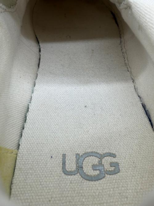 UGG（アグ）UGG (アグ) キャンバススリッポン アイボリー サイズ:25の古着・服飾アイテム