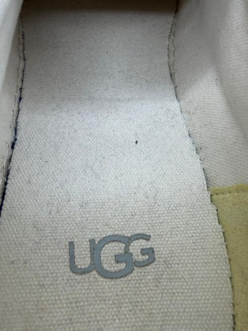 UGG（アグ）UGG (アグ) キャンバススリッポン アイボリー サイズ:25の古着・服飾アイテム