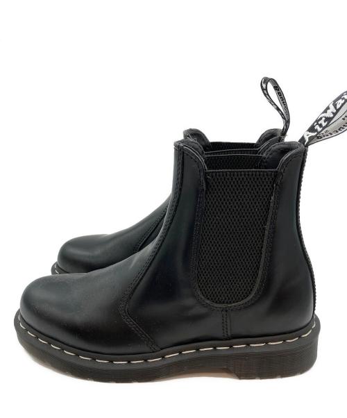 Dr.Martens（ドクターマーチン）Dr.Martens (ドクターマーチン) サイドゴアブーツ ブラック サイズ:24.5の古着・服飾アイテム