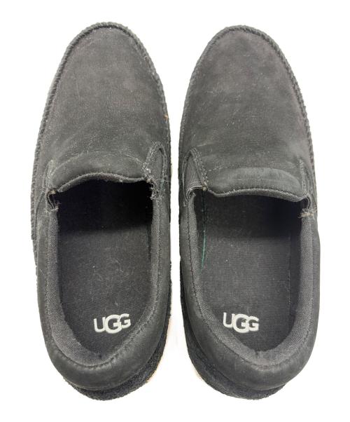 UGG（アグ）UGG (アグ) スウェードスリッポン ブラック サイズ:25の古着・服飾アイテム