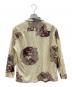 MAKANA LEI (マカナレイ) 和柄シルクシャツ イエロー サイズ:Ｍ：6000円