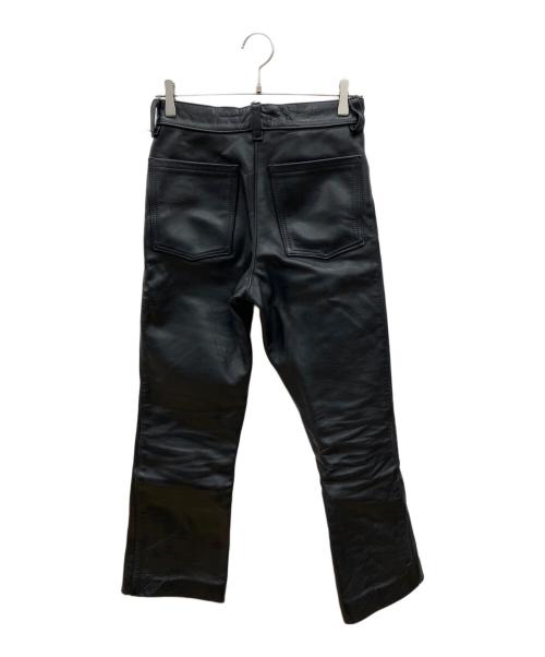 VANSON（バンソン）VANSON (バンソン) レザーパンツ ブラック サイズ:30の古着・服飾アイテム