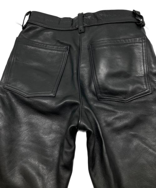 VANSON（バンソン）VANSON (バンソン) レザーパンツ ブラック サイズ:30の古着・服飾アイテム