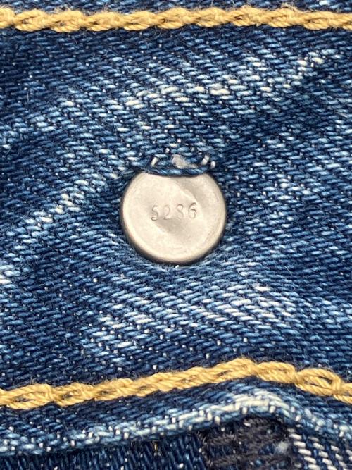 LEVI'S PReMIUM（リーバイス プレミアム）LEVI'S PReMIUM (リーバイス プレミアム) ストレートデニムパンツ　ビッグE ブルー サイズ:W25×L27の古着・服飾アイテム