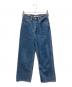 LEVI'S PReMIUM（リーバイス プレミアム）の古着「ストレートデニムパンツ　ビッグE」｜ブルー