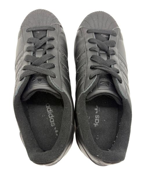 adidas（アディダス）adidas (アディダス) SUPER STARⅡ ブラック サイズ:23.5の古着・服飾アイテム