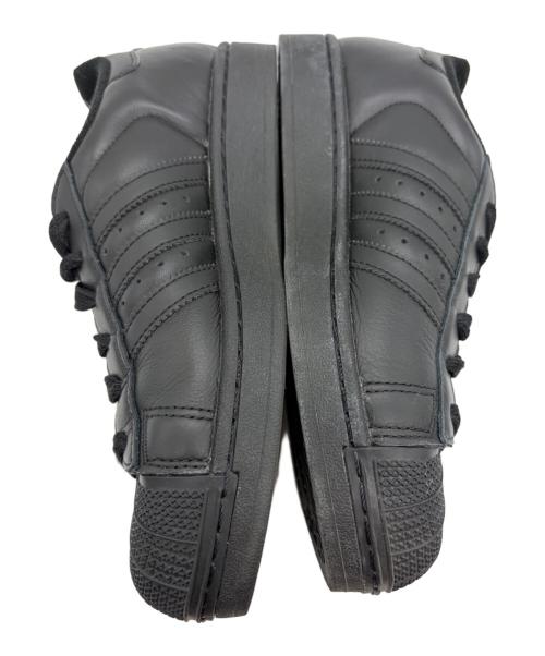 adidas（アディダス）adidas (アディダス) SUPER STARⅡ ブラック サイズ:23.5の古着・服飾アイテム