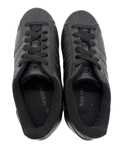 adidas（アディダス）adidas (アディダス) SUPER STARⅡ ブラック サイズ:23.5の古着・服飾アイテム