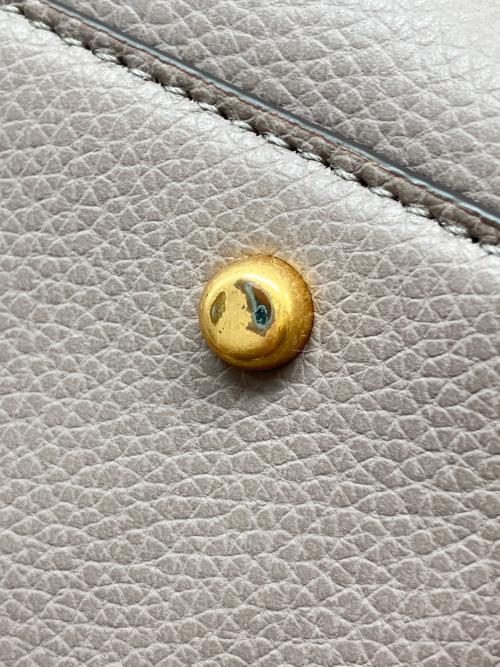 TORY BURCH（トリーバーチ）TORY BURCH (トリーバーチ) 2WAYバッグ グレーの古着・服飾アイテム