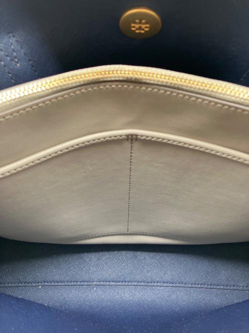 TORY BURCH（トリーバーチ）TORY BURCH (トリーバーチ) 2WAYバッグ グレーの古着・服飾アイテム