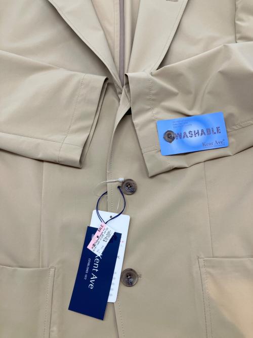 Kent Ave（ケントアヴェニュー）Kent Ave (ケントアヴェニュー) テーラードジャケット ベージュ サイズ:Lの古着・服飾アイテム